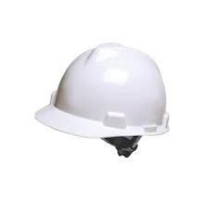 DESCRIPTION: (1) BOX OF (20) HARD HATS BRAND/MODEL: MSA #9NCZ5 INFORMATION: WHITE RETAIL$: $17.41 PER HAT QTY: 1