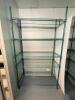 42" X 18" FIVE TIER COATED WIRE SHELVES. - 3