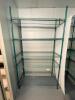 42" X 18" FIVE TIER COATED WIRE SHELVES. - 4