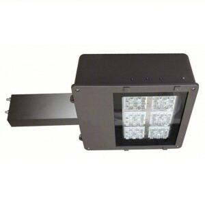 DESCRIPTION: (1) PARKING LOT LIGHT FIXTURE BRAND/MODEL: LUMAPRO #45C243 INFORMATION: 8,400 lm, 140 W Fixture Watt, Type V, 100W MH/HPS, 100-277V AC, 5