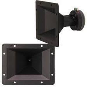 DESCRIPTION: (2) TWEETER HORN BRAND/MODEL: SEE INSPECTION INFORMATION: BLACK RETAIL$: $93.00 EA QTY: 1