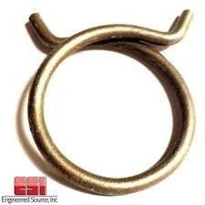 DESCRIPTION: (6) BAGS OF (100) HOSE CLAMPSBRAND/MODEL: HC-14 STRSIZE: 0.875 SINGLE CARBONRETAIL$: $25.80 EAQTY: 6