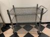 30" X 18" THREE TIER WIRE CART - 2