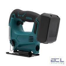 DESCRIPTION: (1) CORDLESS JIG SAW BRAND/MODEL: ACCUROPRO #04115721 SIZE: 18V RETAIL$: $45.00 EA QTY: 1