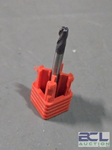(4) SOLID CARBIDE SQ. END MILL