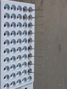 DESCRIPTION: (11) CARBIDE CIRCUIT DRILL BITS BRAND/MODEL: MITGI E01-037 SIZE: 0.345" DIA QTY: 11
