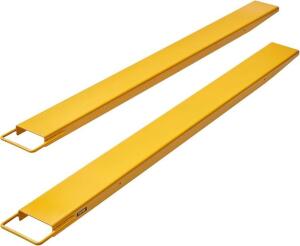 DESCRIPTION: (1) SET OF (2) FORK EXTENSIONS INFORMATION: FOR 4 1/2" FORKS RETAIL$: $320 SIZE: 4 1/2" X 120" QTY: 1