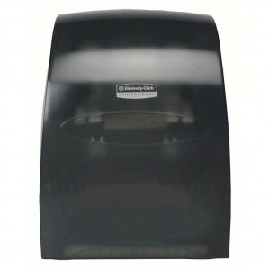 DESCRIPTION: (1) PAPER TOWEL DISPENSER BRAND/MODEL: KIMBERLY-CLARK #506K81 INFORMATION: HARDWOUND, 8 IN PAPER TOWEL WD, 1 1/2 IN, PLASTIC RETAIL$: $99