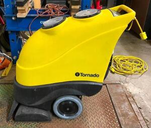 TORNADO 20" SELF CONTAINER CARPET CLEANER.