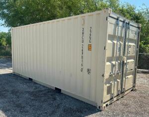 2025 20' CONEX SHIPPING CONTAINER.