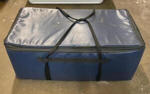 36" X 19" INSULATED FOOD DELIVERY BAG - NAVY BLUE