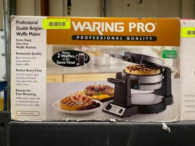 WARING PRO PROFESSIONAL BELGIAN WAFFLE MAKER - W/ BOX