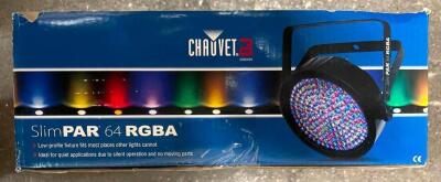 CHAUVET SLIM PAR 64 LED LIGHT.