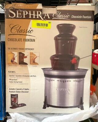 SEPHRA CLASSIC CHOCOLATE FOUNTAIN