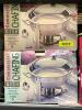 (2) 4 QT STAINLESS CHAFERS W/ GLASS LIDS. NEW - 2