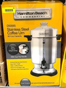 HAMILTON BEACH STAINLESS COFFEE URN