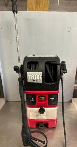CLEAN FORCE 1800 PSI ELECTRIC PRESSURE WASHER