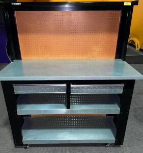 54" X 25" X 66" HUSKY METAL WORK TABLE