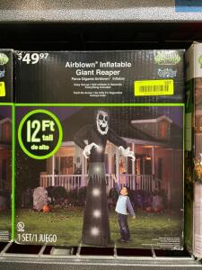 LARGE INFLATABLE GIANT REAPER.