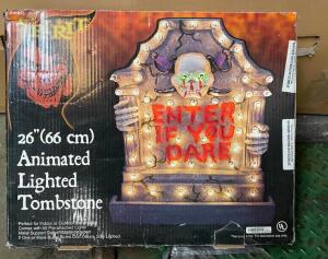 20' LIGHTED TOMBSTONE