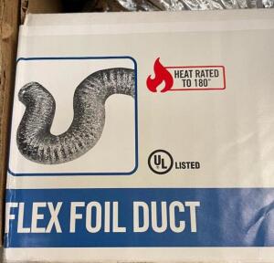 4 IN. X 25 FT. FLEXIBLE FOIL DUCT