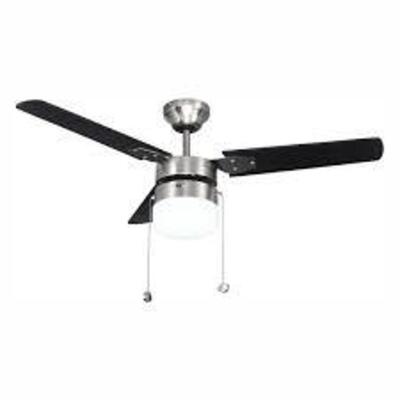 MONTGOMERY 42 IN. LED INDOOR OIL RUBBED BRONZE CEILING FAN WITH LIGHT KIT