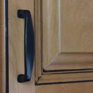 3-3/4 IN. CENTER-TO-CENTER OIL RUBBED BRONZE DECO CABINET PULLS (7-PACK)