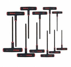 DESCRIPTION: (1) HEX KEY SET BRAND/MODEL: EKLIND/60811 INFORMATION: BLACK OXIDE/EXTRA LONG/11-PIECES RETAIL$: 73.87 SIZE: 9"L QTY: 1