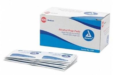 DESCRIPTION: (4) PACKS OF (20) ALCOHOL PADS BRAND/MODEL: HONEYWELL NORTH/155818X INFORMATION: ANTISEPTICS/100-COUNT RETAIL$: 126.40 PER PK OF 20 SIZE: