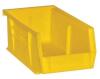 DESCRIPTION: (12) HANG & STACK BIN BRAND/MODEL: DURHAM MFG/PB30220-21 INFORMATION: YELLOW RETAIL$: 43.36 PER PK OF 12 SIZE: 3"H X 7"L X 4"W QTY: 12