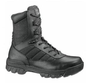 DESCRIPTION: (1) MILITARY BOOT BRAND/MODEL: BATES/E02261 INFORMATION: BLACK/PLAIN TOE RETAIL$: 109.51 SIZE: MEN'S: 12 QTY: 1