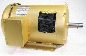 DESCRIPTION: (1) GENERAL PURPOSE MOTOR BRAND/MODEL: BALDOR/EM3558T INFORMATION: GOLD/HP: 2/3-PHASE RETAIL$: 913.13 SIZE: 13-5/16"L X 11-1/16"LENGTH LE