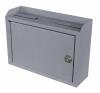 DESCRIPTION: (1) SUGGESTION BOX BRAND/MODEL: GRAINGER/2KEK1 INFORMATION: GRAY/COLD ROLLED STEEL RETAIL$: 50.44 SIZE: 7"H X 9-3/4"W X 3"D QTY: 1