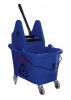 DESCRIPTION: (1) PLASTIC MOP BUCKET BRAND/MODEL: TOUGH GUY/5CJK1 INFORMATION: BLUE/WITH WRINGLER RETAIL$: 109.78 SIZE: 8-3/4 GAL QTY: 1