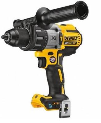 DESCRIPTION: (1) CORDLESS HAMMER DRILL BRAND/MODEL: DEWALT/DCD997CB INFORMATION: YELLOW & BLACK/20V/TOOL ONLY RETAIL$: 262.68 SIZE: 7-1/2"L X 1/2"CHUC