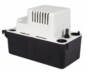 DESCRIPTION: (1) CONDENSATE REMOVAL PUMP BRAND/MODEL: LITTLE GIANT/554425 INFORMATION: MEDIUM RESERVOIR/MAX PRESSURE: 8.6 PSI RETAIL$: 73.50 SIZE: 10-