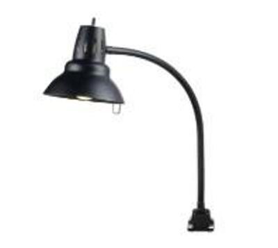 DESCRIPTION: (1) GENERAL PURPOSE TASK LIGHT BRAND/MODEL: ELECTRIX/7300BLACK INFORMATION: BLACK/DIRECT MOUNTED RETAIL$: 71.93 SIZE: 22"L X 6-1/2"HEAD D