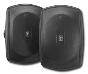 DESCRIPTION: (1) LOT OF (2) OUTDOOR SPEAKERS BRAND/MODEL: YAMAHA/NS-AW190BL INFORMATION: BLACK/ALL-WEATHER/85 DECIBELS RETAIL$: 119.99 SIZE: 8.84"H X