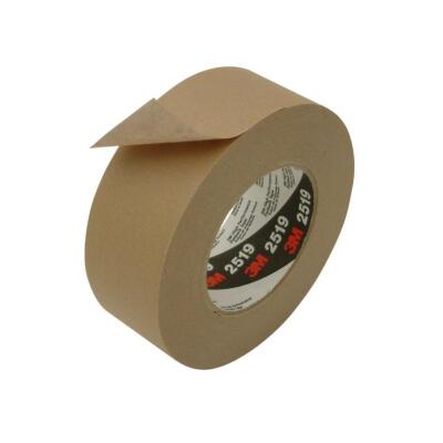 DESCRIPTION: (1) PACK OF (24) FLAT BACKING TAPE BRAND/MODEL: 3M/2519 INFORMATION: BROWN/GOOD RESISTANCE TO MOISTURE RETAIL$: 132.48 PER PK OF 24 SIZE: