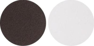 DESCRIPTION: (1) PACK OF (50) ADHESIVE PSA DISC BRAND/MODEL: TRU-MAXX/78281722 INFORMATION: GRIT: 40/BROWN RETAIL$: 168.64 PER PK OF 50 SIZE: 8"DIAM Q