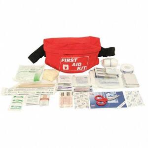 DESCRIPTION: (3) FIRST AID KIT BRAND/MODEL: HONEYWELL #39P276 INFORMATION: RED RETAIL$: $30.00 EA SIZE: 23 PC 3 PERSON QTY: 3