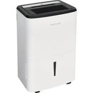 DESCRIPTION: (1) DEHUMIDIFIER BRAND/MODEL: FRIGIDAIRE INFORMATION: WHITE RETAIL$: $249.66 SIZE: 22 PINT QTY: 1