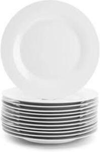 DESCRIPTION: (2) DINNER PLATE BRAND/MODEL: CORELLA INFORMATION: WHITE RETAIL$: $10.00 EA SIZE: 10 1/4 IN QTY: 2