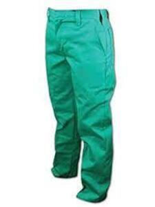 DESCRIPTION: (10) COTTON WHIPCORD PANTS BRAND/MODEL: MAGID SPARK GUARD #1PC09GN INFORMATION: GREEN RETAIL$: $29.95 EA SIZE: 30 QTY: 10