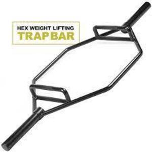 DESCRIPTION: (1) WEIGHT LIFTING TRAP BAR BRAND/MODEL: EVERYDAY ESSENTIALS INFORMATION: BLACK RETAIL$: $80 SIZE: 2" QTY: 1