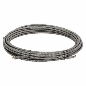 DESCRIPTION: (1) INNER CORE DRAIN CLEANING CABLE BRAND/MODEL: RIDGID #37862 INFORMATION: MODEL NO. C-45 CABLE RETAIL$: $261.72 SIZE: .5INX75FT QTY: 1