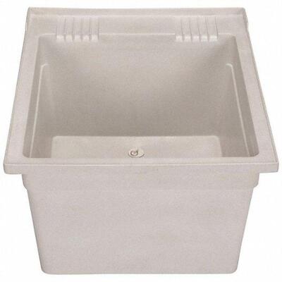 DESCRIPTION: (1) POLY LAUNDRY TUB BRAND/MODEL: ZURN #29RP63 RETAIL$: $169.95 SIZE: 262X22 3/8 QTY: 1