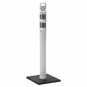 DESCRIPTION: (3) DELINEATOR POST BRAND/MODEL: GRAINGER 31EKV7 INFORMATION: WHITE RETAIL$: $31.69 EA SIZE: 45X4X18 QTY: 3