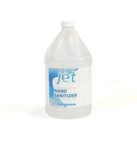 DESCRIPTION: (8) HAND SANITIZER ANTISEPTIC BRAND/MODEL: JET #QB9000-1G RETAIL$: $42.00 EA SIZE: 1 GALLON QTY: 8