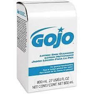 DESCRIPTION: (2) LOTION HAND SOAP REFILL BRAND/MODEL: GOJO #17278 RETAIL$: $12.00 EA SIZE: 800 ML QTY: 2